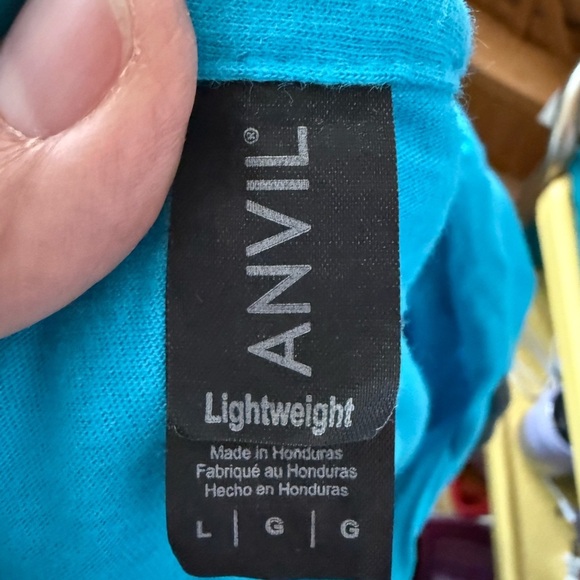 Vineyard Vines Lightweight Cotton Hoodie Womens Sz L ARUBA Edition Tropical Blue - Picture 5 of 6